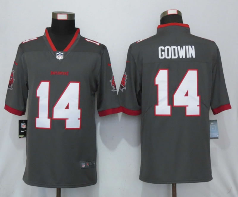 Nike Tampa Bay Buccaneers 14 Godwin Pewter Alternate Vapor Untouchable Limited Jersey,We sell and wholesale Nike Tampa Bay Buccaneers 14 Godwin Pewter Alternate Vapor Untouchable Limited Jersey on line form chian!